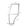 L/H DOOR FRAME FOR MASSEY FERGUSON 350 365 375 390 398 399 TRACTORS. - Image 2