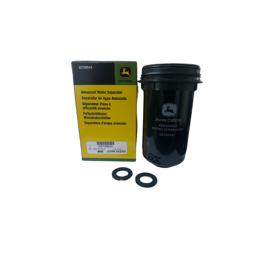 GENUINE DZ115391 / DZ128543 PRIMARY FUEL FILTER FOR SOME JOHN DEERE 6000R SERIES TRACTORS.